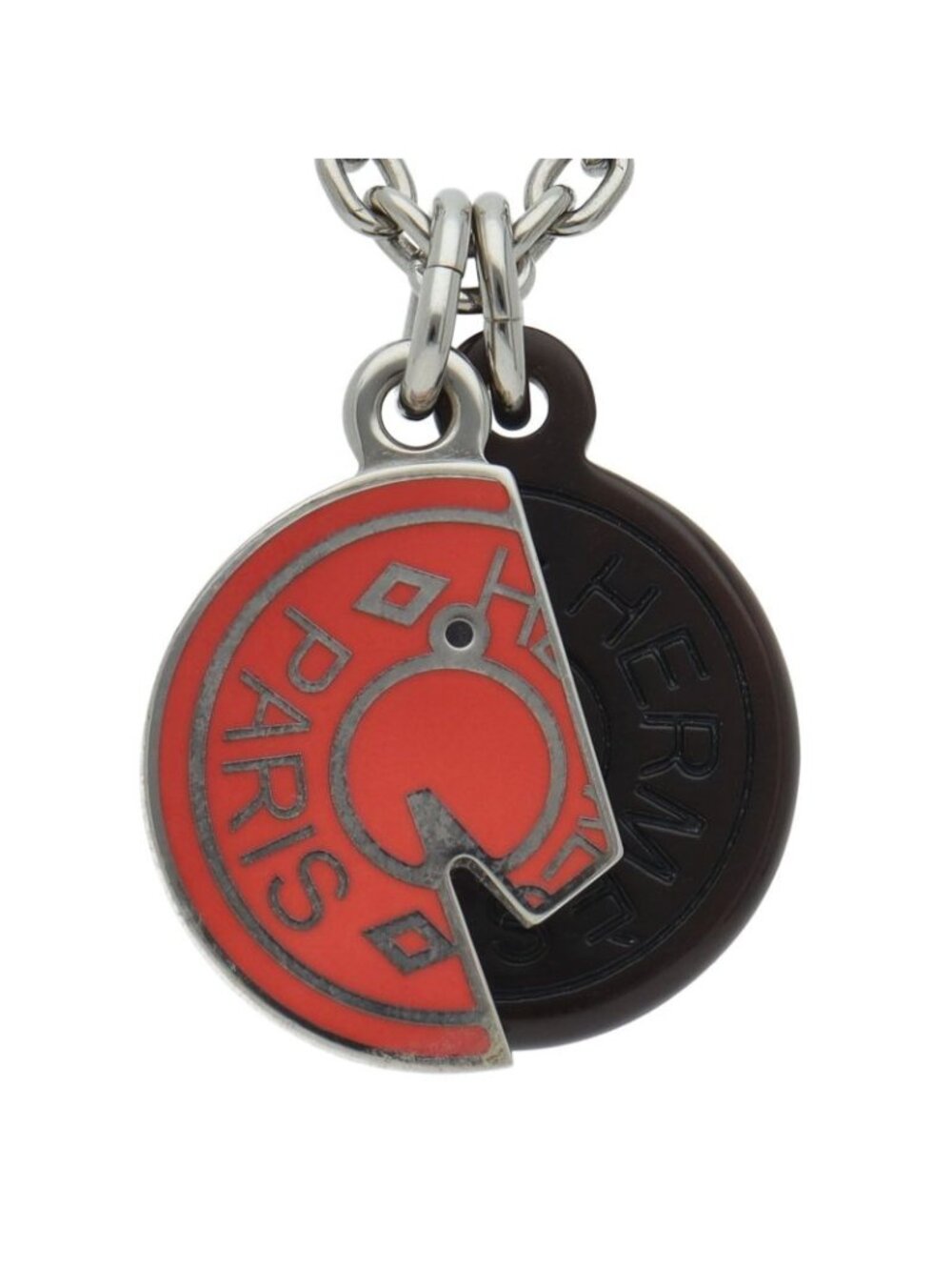 Hermes Carrousel Necklace Brass